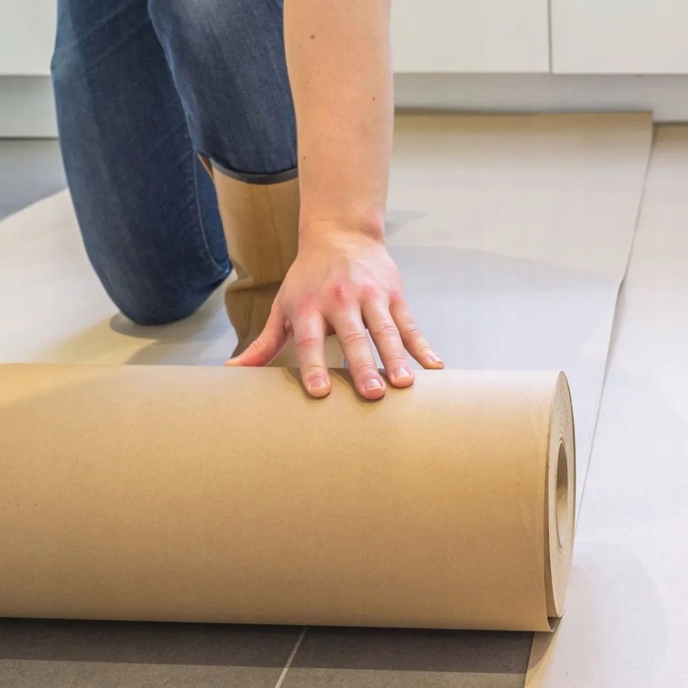 PAPIER MALARSKI TEKTURA BUDOWLANA OCHRONNA LITA GŁADKA ROLKA 100cm x 15 mb Długość 15 m