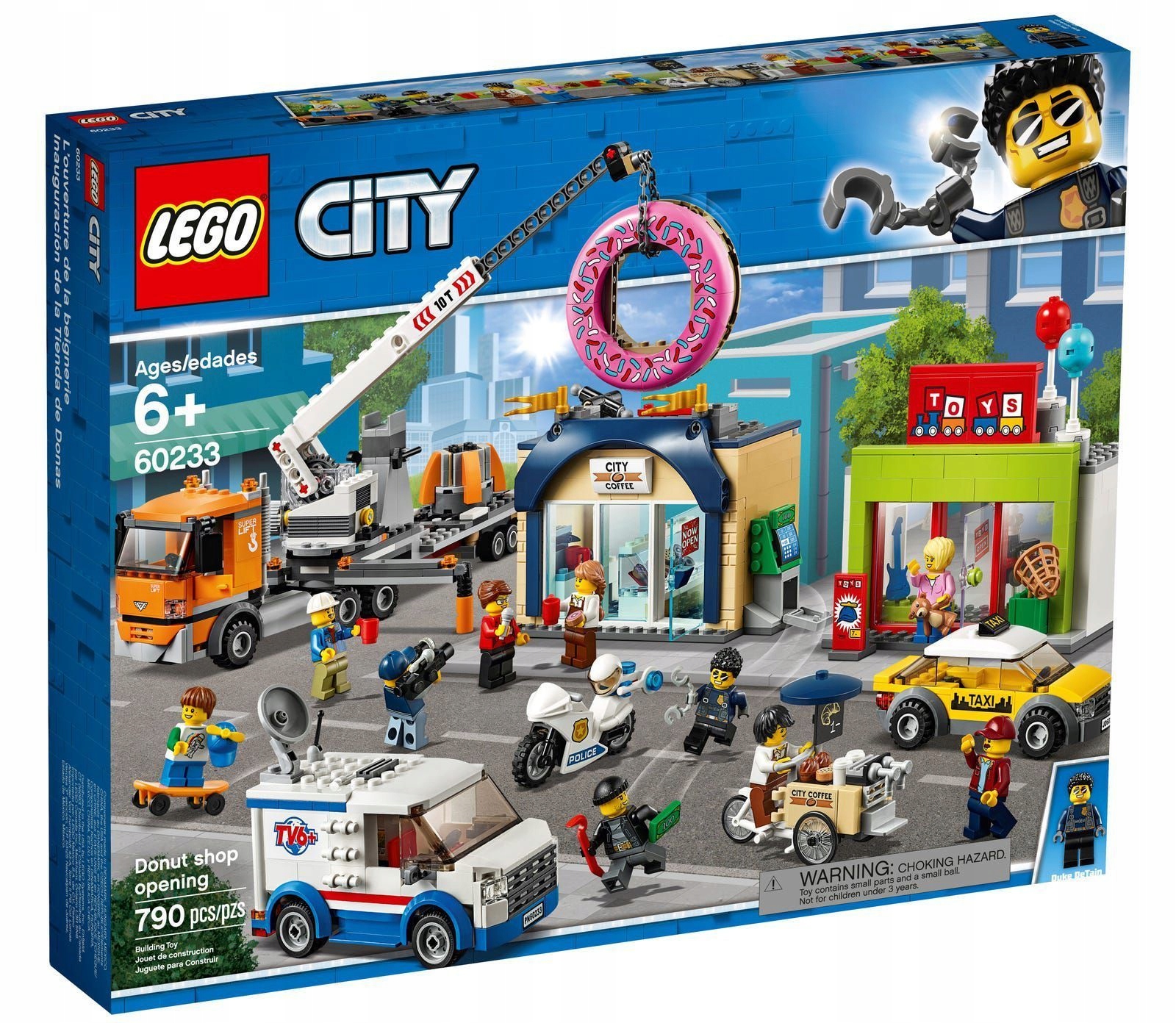 Lego 60233 City Otwarcie sklepu z pączkami