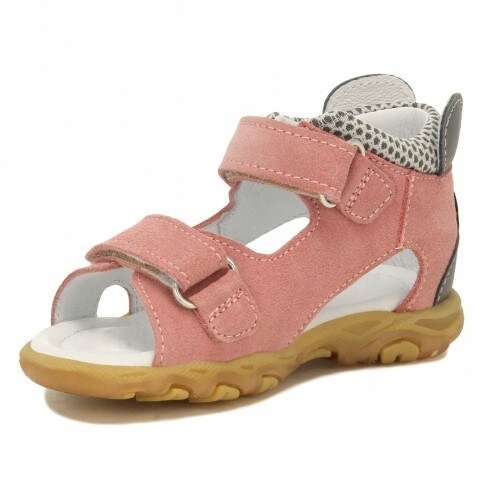 Sandały dziewczęce BARTEK na rzepy różowe r.26 Marka Bartek