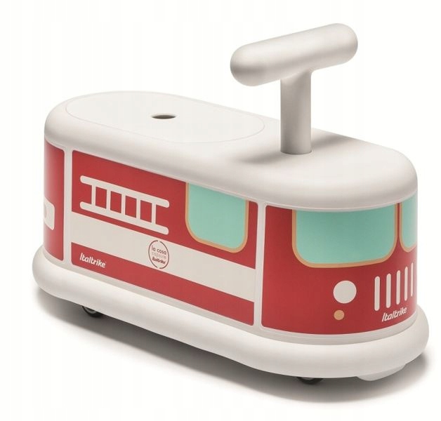 Pojazd biegowy dla dzieci Straż Pożarna Jeździk cichy płynny ruch Italtrike