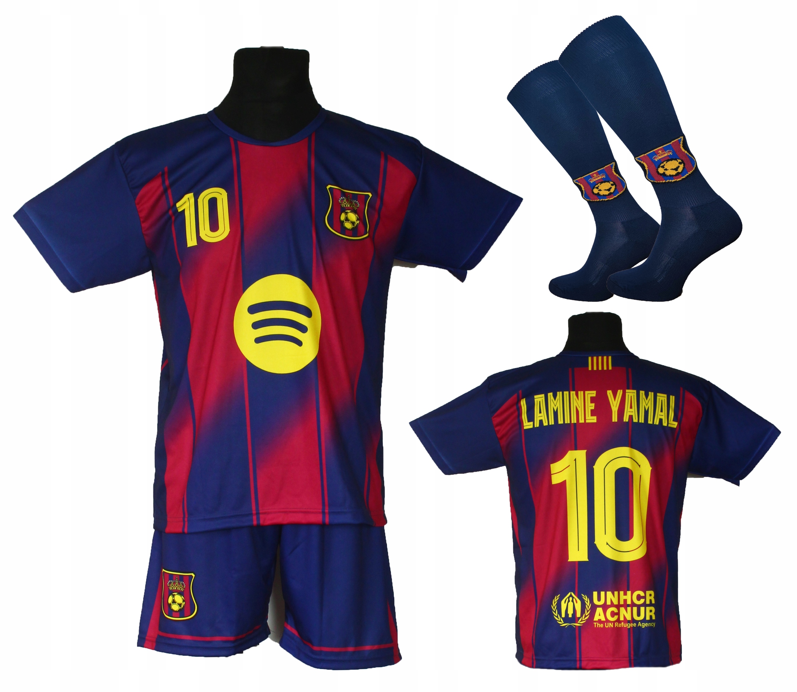 Lamine Yamal komplet sportowy strój piłkarski Bg 140