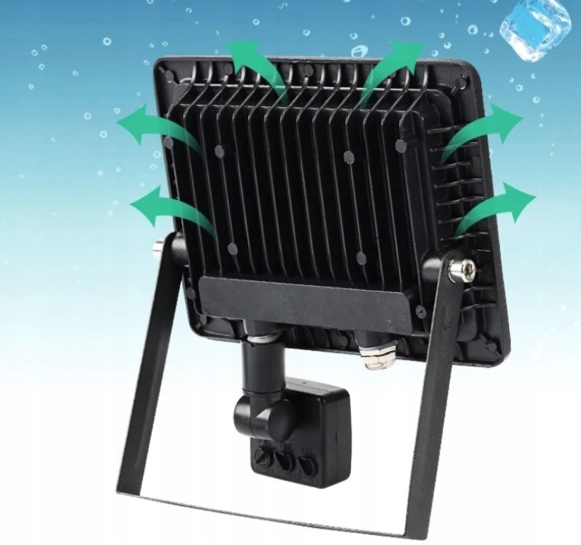 Halogen LED CZUJNIK RUCHU 100W Marka bez marki