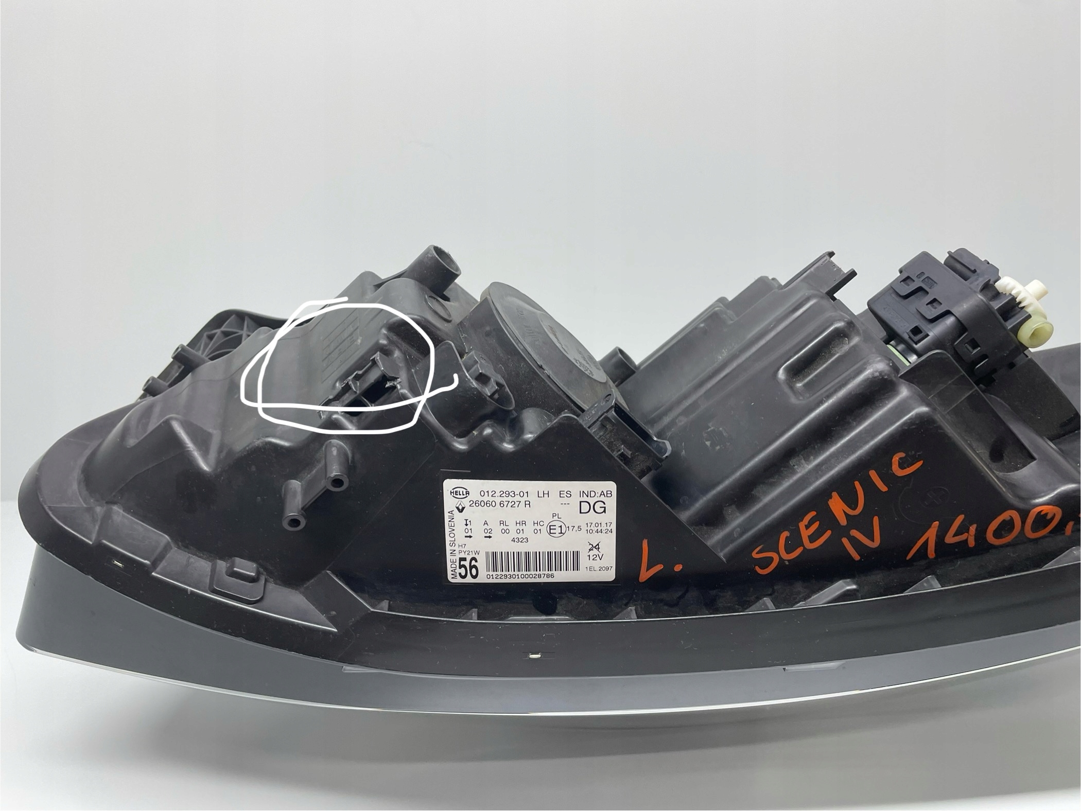 Frontscheinwerfer Renault ScĂ©nic I JA 260606727R LED Links Headlight - Thumbnail 10