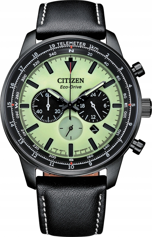 Zegarek męski Citizen CA4505-21X czarny sportowy