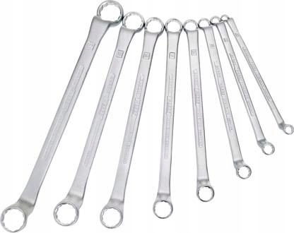 Sada.klíče Očkové 2-STR. DIN838 6-22MM,8-DÍLNÁ Haze