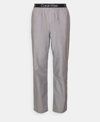 Calvin Klein Bavlněné Kalhoty Na Spaní, Šedé XL Jge