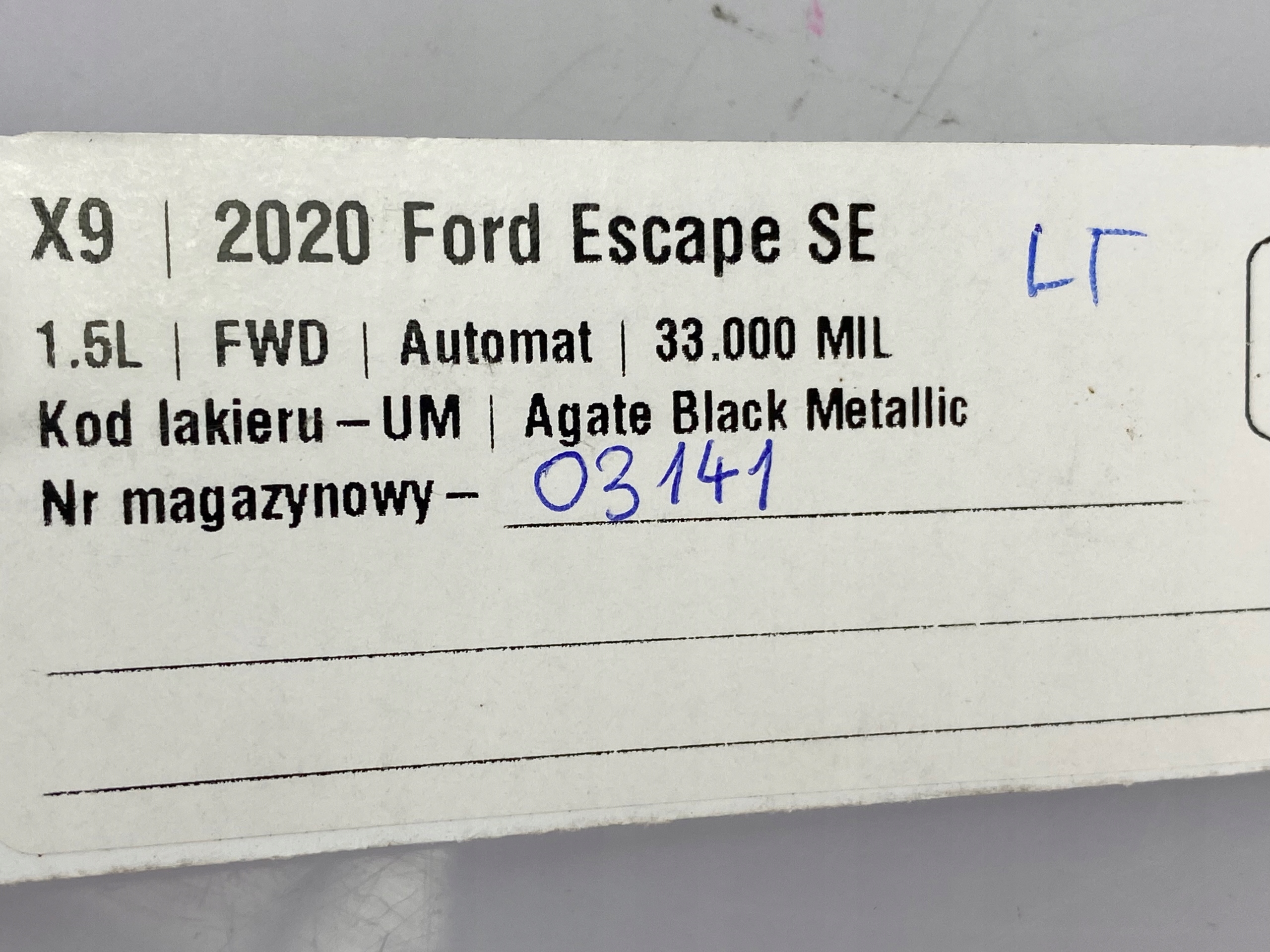 Panel door dekor left Ford Kuga MK3 Escape 2020+ USA