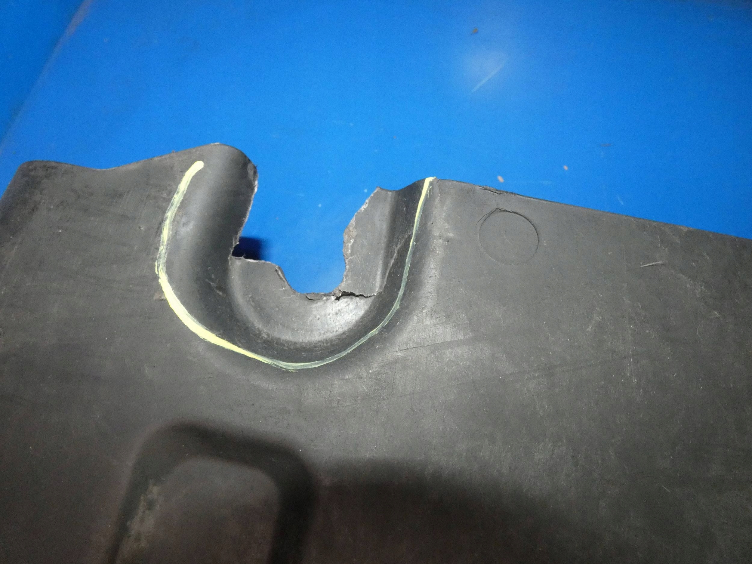 MERCEDES ML W166 cover chassis below bumper engine