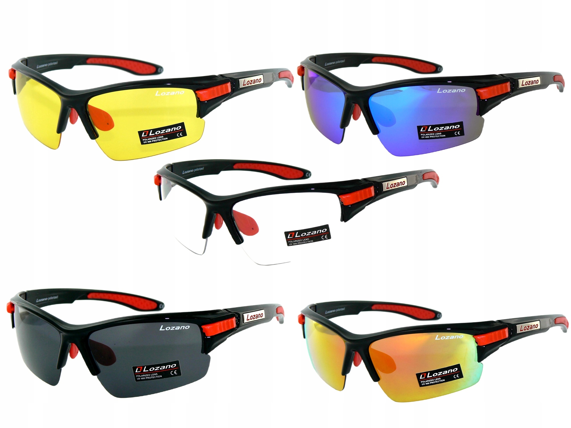 Značkové sluneční Uv polarizační brýle do auta pro Řidiče