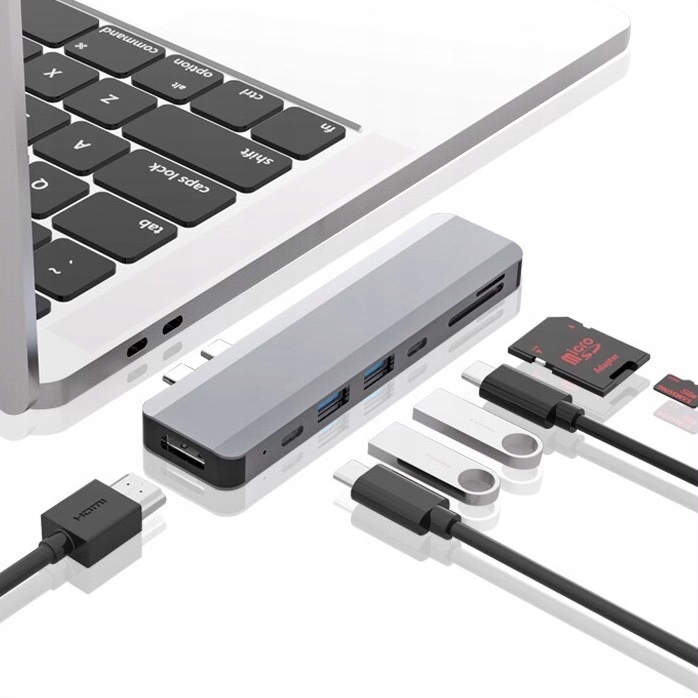 

Hub Usb-c Usb Hdmi 4K 60Hz Macbook Pro Air M1 M2