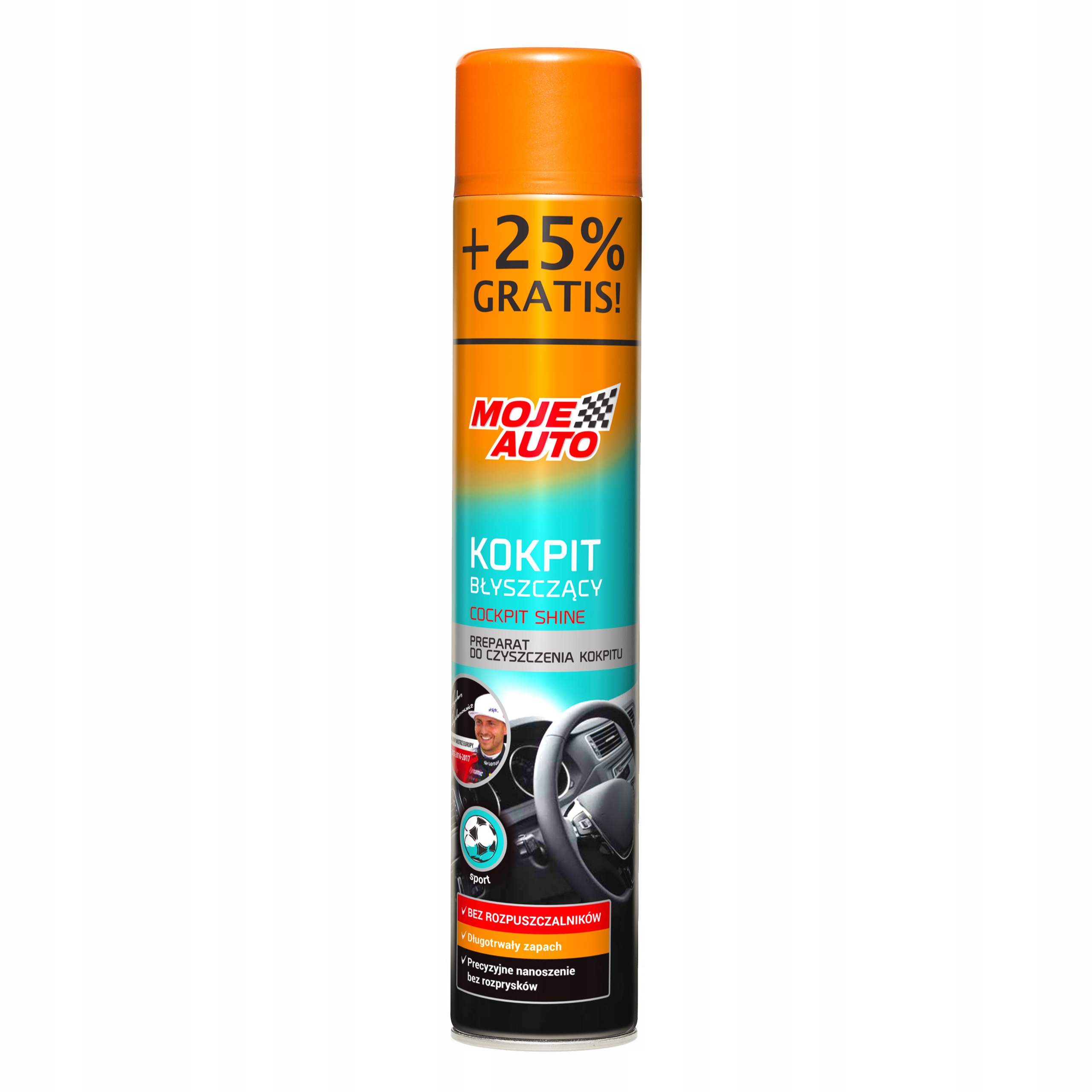 Plak/kokpit Błyszczący Sport 600ML (75MOJE Auto