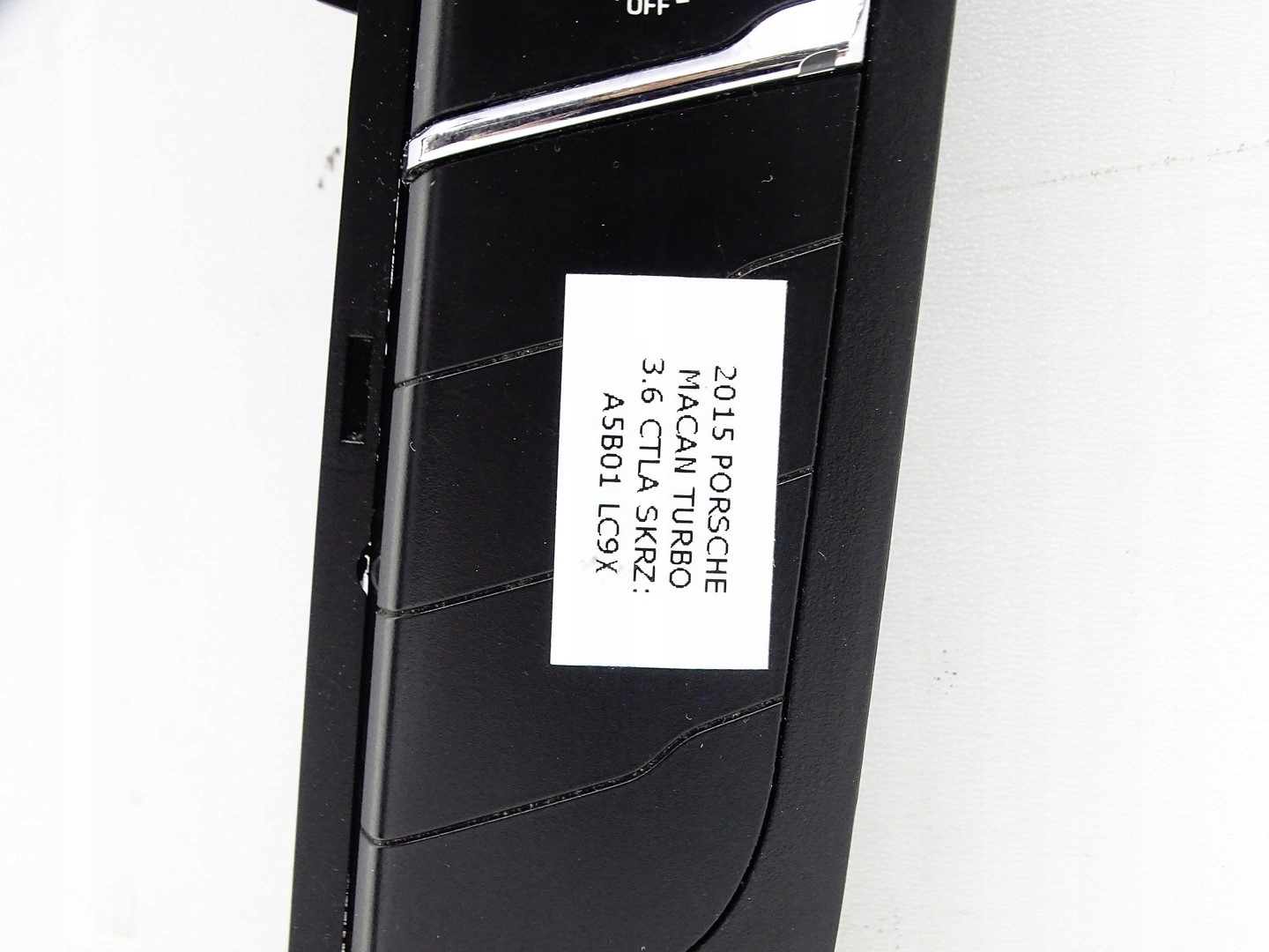 PANEL Schalter Achsträgers klimaanlage PORSCHE MACAN 95B 95B907040K