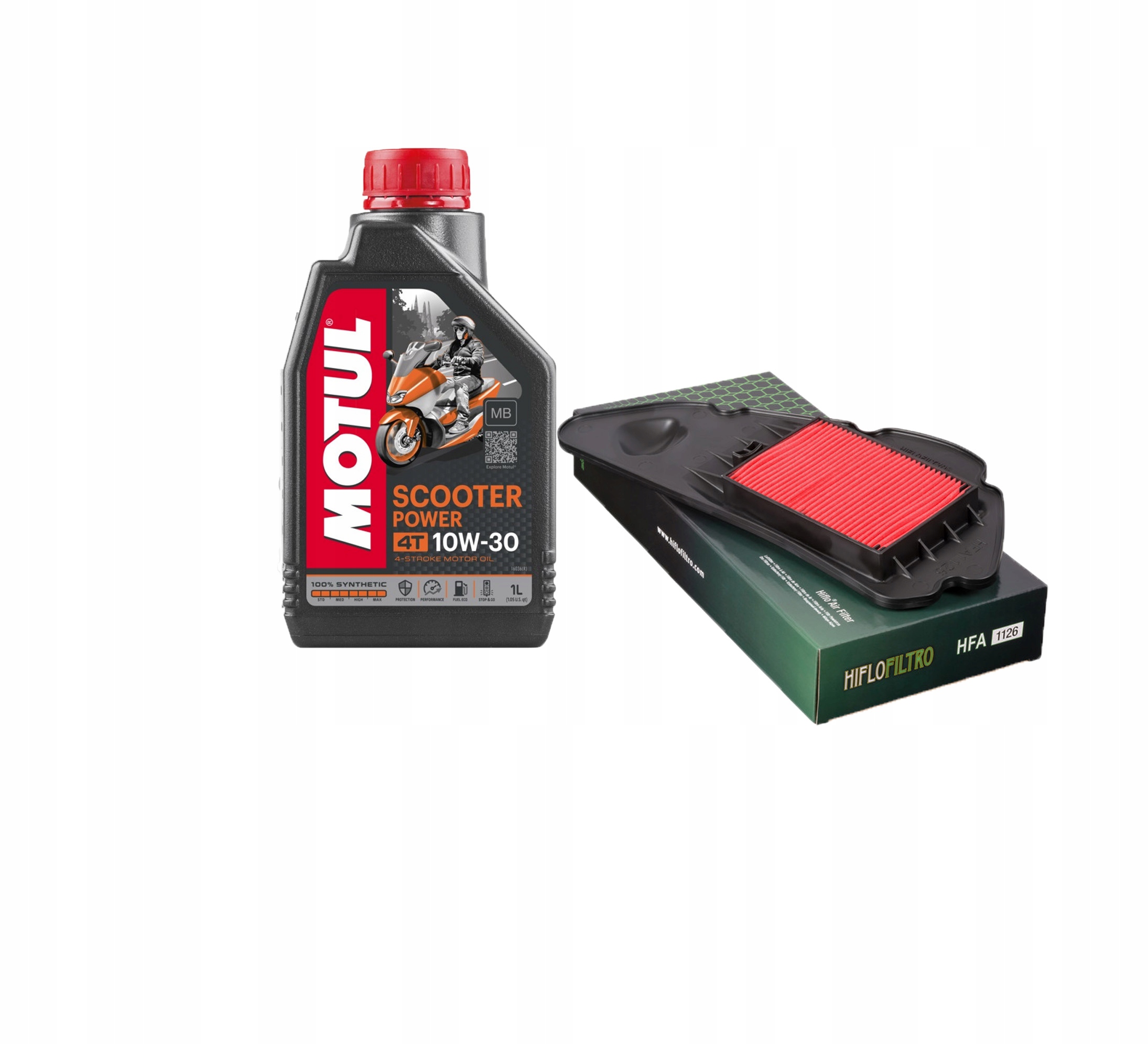 Filtr HONDA FORZA NSS 125 Olej Motul 10w30 Swieca
