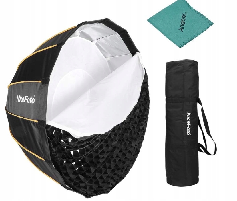 Nicefoto Softbox Paraboliczny Led 90 CM