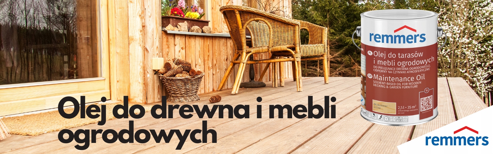 Remmers pflege 5L Modrzew Olej do drewna taras Kod producenta 4200265405