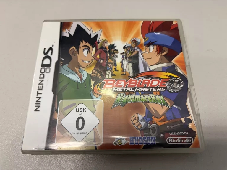 GRA NA NINTENDO DS BEYBLADE METAL MASTERS NIGHTMAREX