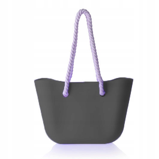 

O Torba Gumowa Torebka Hobo Jelly Shopper Bag Tgla