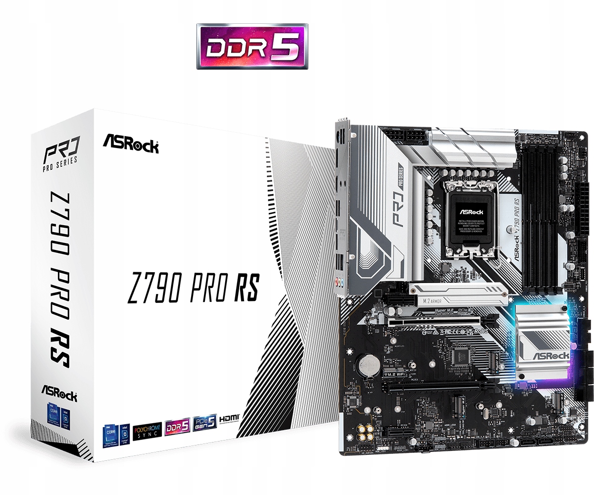ASROCK Z790 Pro RS ATX LGA1700 DDR5 — 9