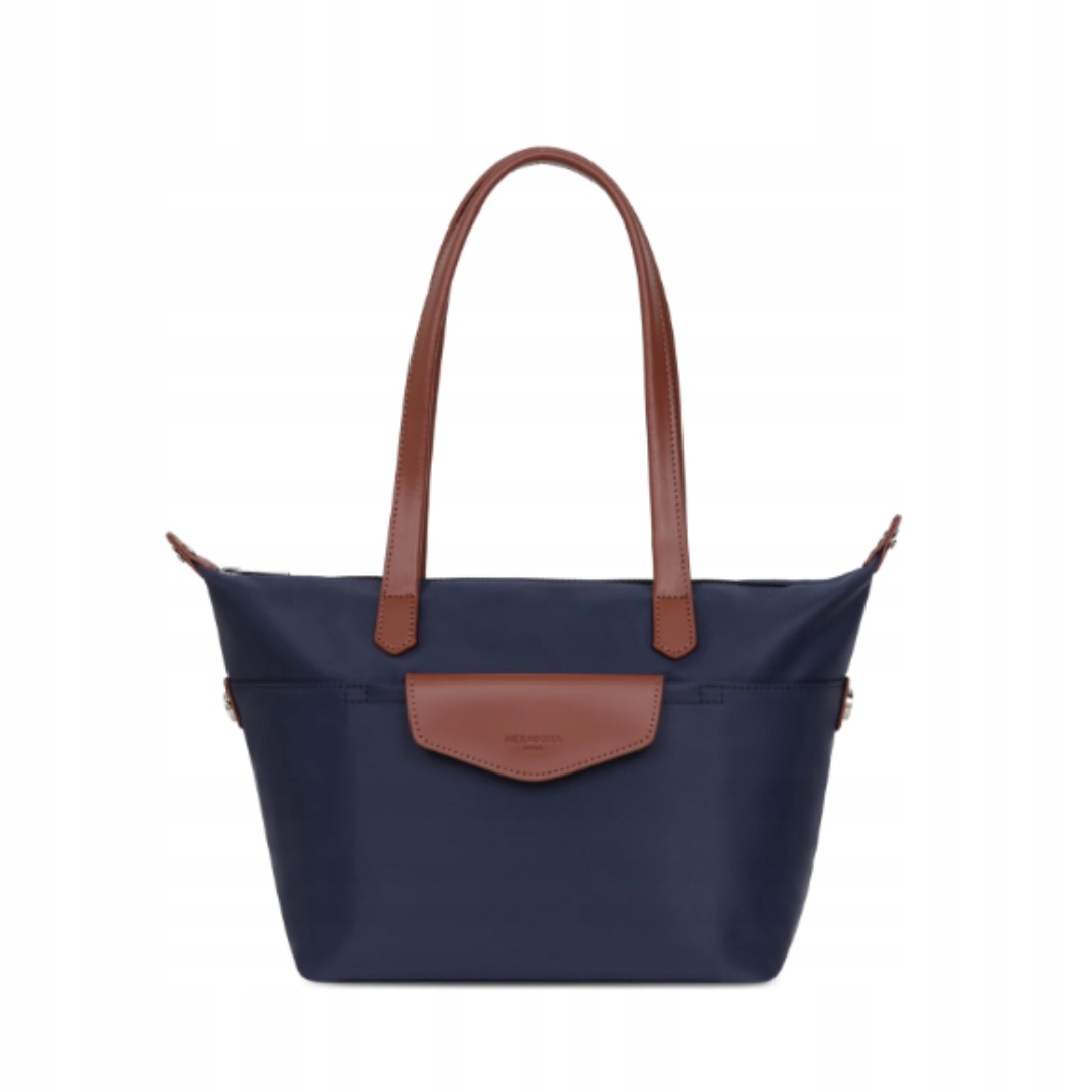 Hexagona Paris Pop Shopper kabelka Nylon kůže