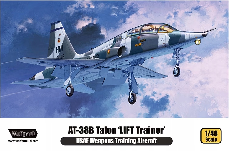AT-38B Talon Lift Trainer (sada Premium Edition) Wolfpack WP10008 v měřítku 1/48