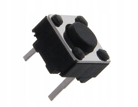 

Tact Switch 6X6mm h-4,3mm 2-PIN 10-SZTUK