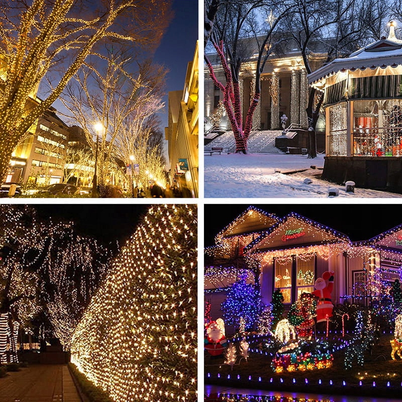 LAMPKI CHOINKOWE MOCNE 300 LED MULTIKOLOR PROGRAMATOR Długość sznura 22 m