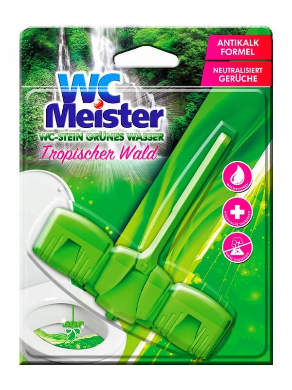 

Wc Meister zawieszka barwiąca wodę Tropikalny las