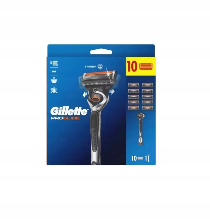 Maszynka Wkłady Gillette Proglide 1+10