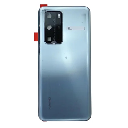 Originální Bateriový Kryt Pro Huawei P40 Stříbrný