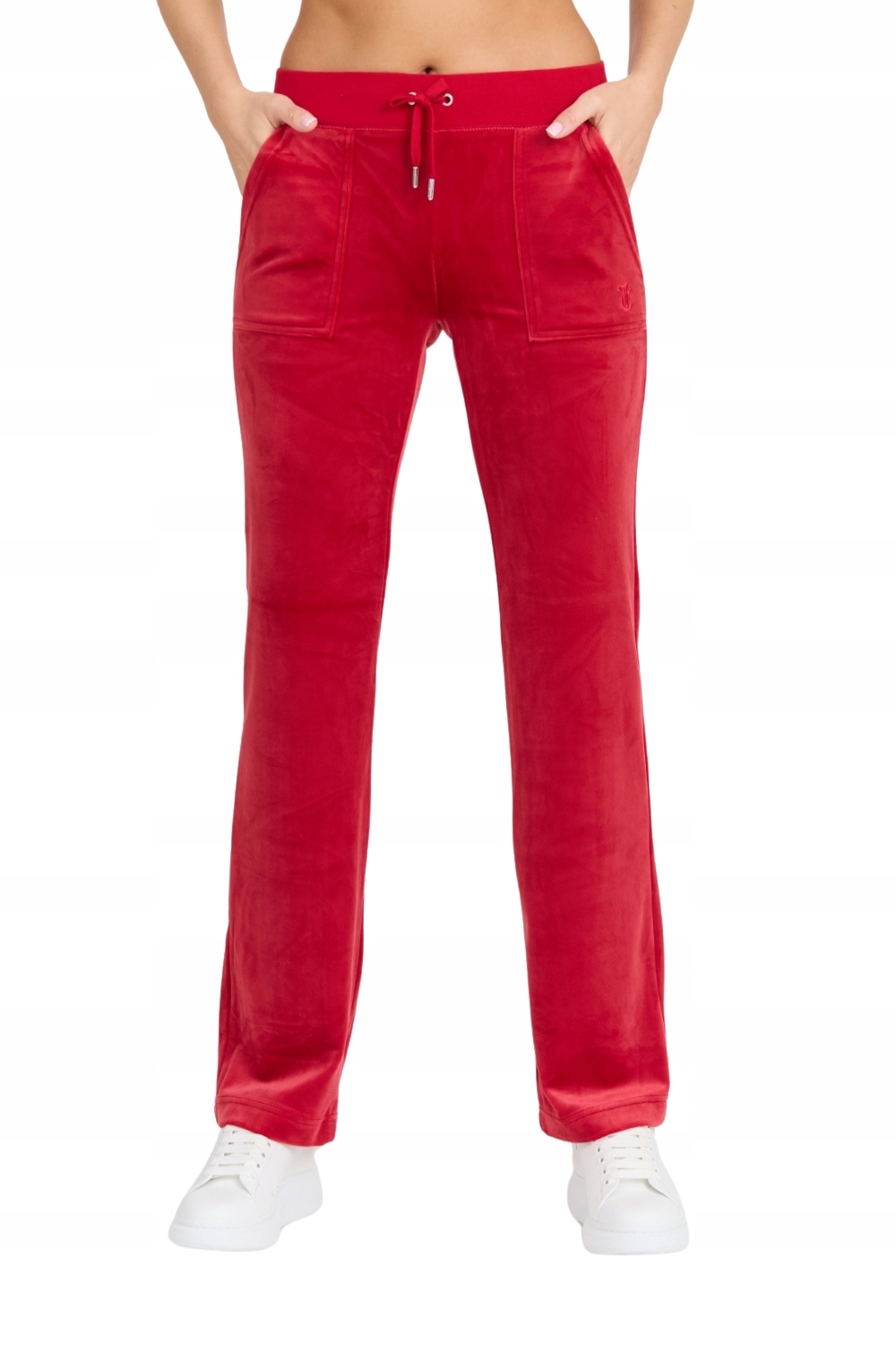 Juicy Couture Dámské červené teplákové kalhoty Del Ray Pant S