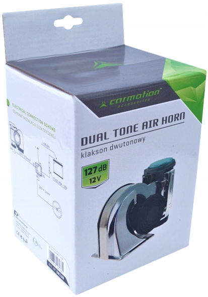 SYGNAŁ DŹWIĘKOWY Z KOMPRESOREM FANFARA 139DB 12V Typ samochodu 4x4/SUV Samochody osobowe Samochody dostawcze Samochody kempingowe