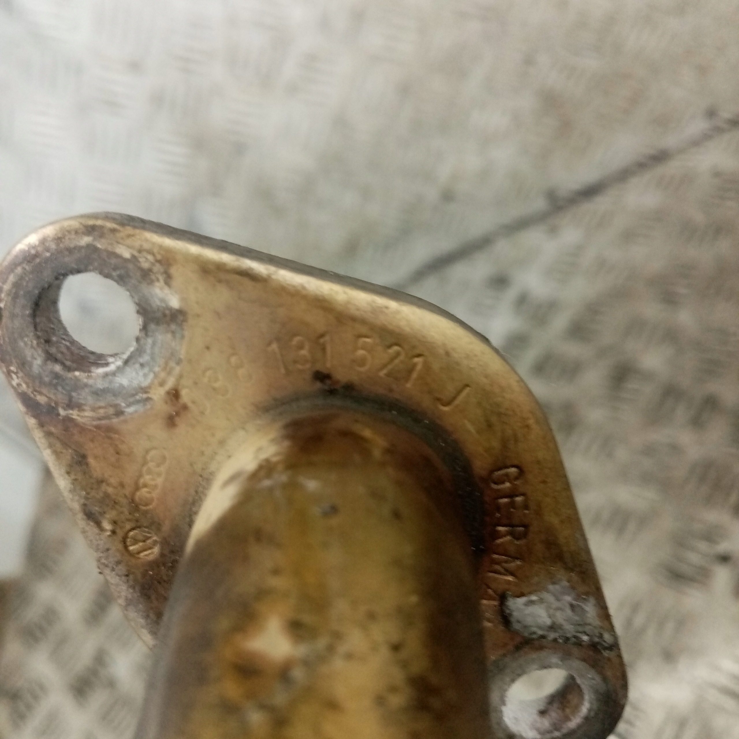 pipe hose wiring EGR VOLKSWAGEN BORA 1.9 TDI