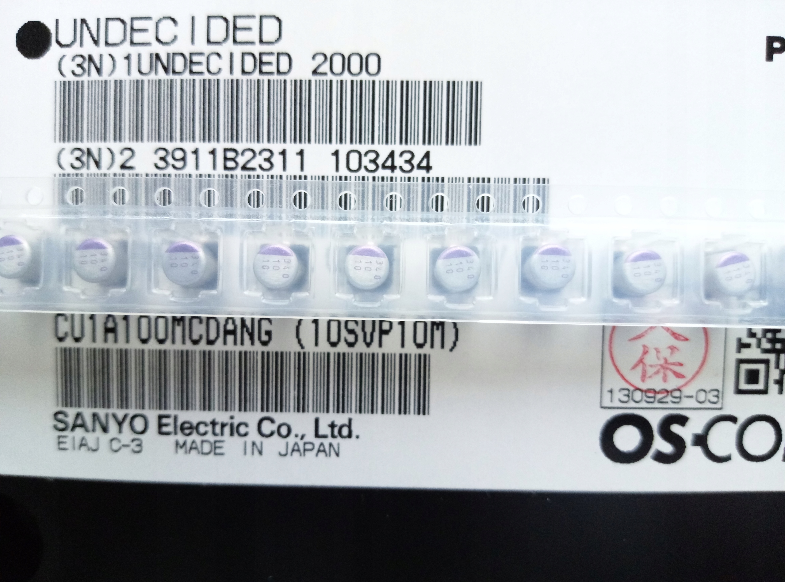 [10szt]Kondensator Polimer Smd 10uF 10V Os-con