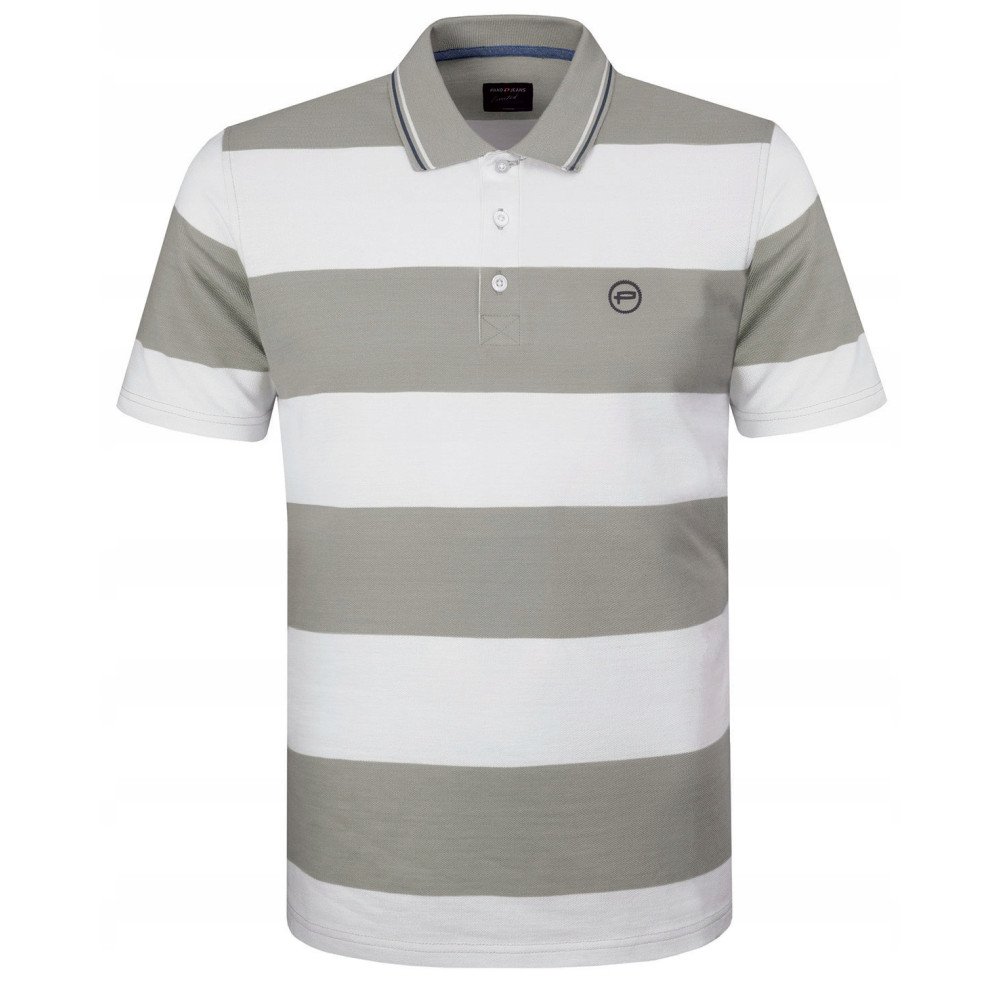 Polokošile Pánské Pako Jeans Bílo-modré pruhy L