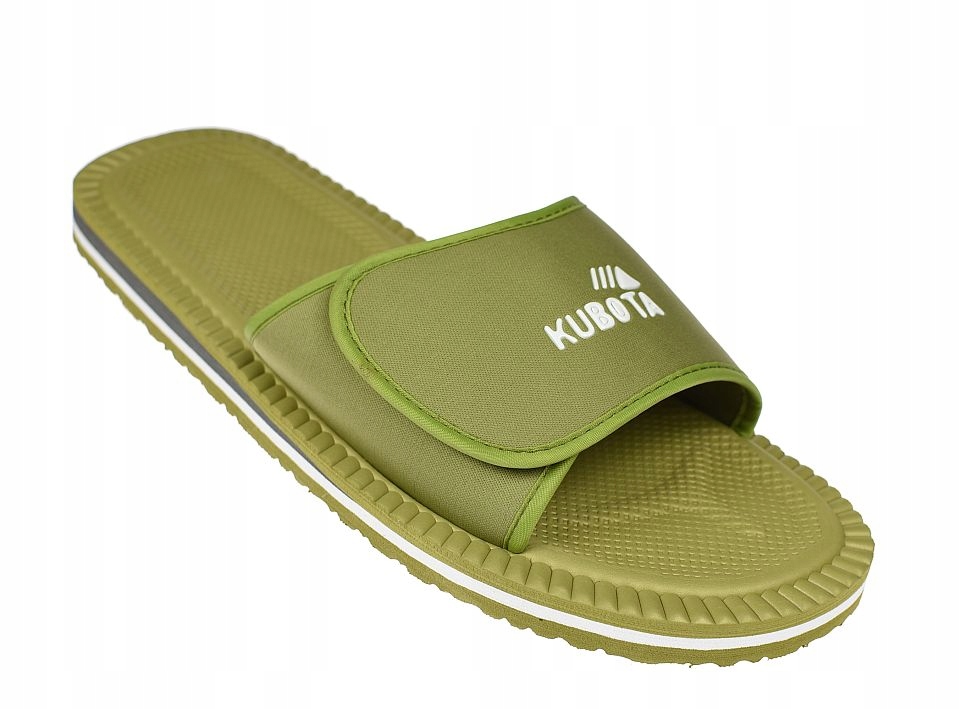 

Kubota Duże Klapki Męskie Rzepy Khaki roz. 49