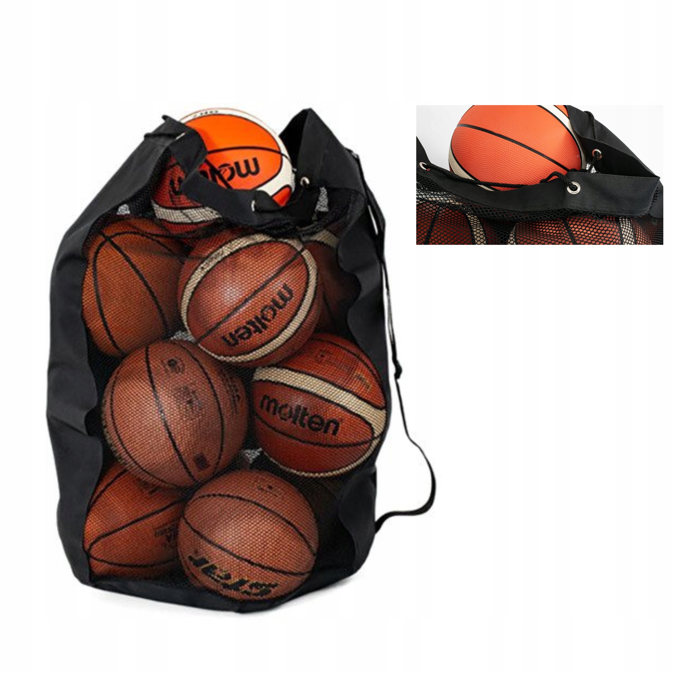 Siatka Torba Worek Na Piłki Sportowe Do Klubów Sportowych Szkół Solidny