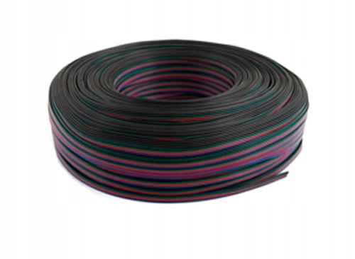 

Przewód kabel do taśma Led Rgb 4 żyły linka