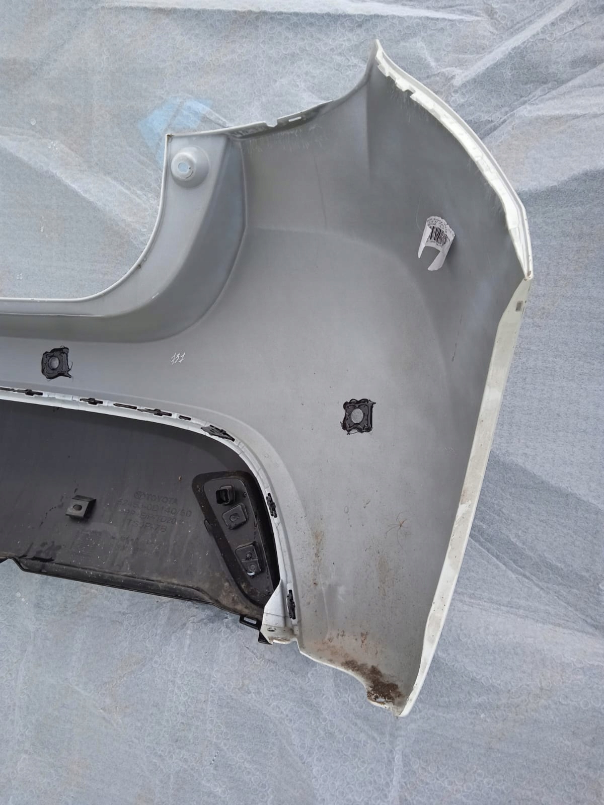 bumper rear part rear TOYOTA YARIS IV 20