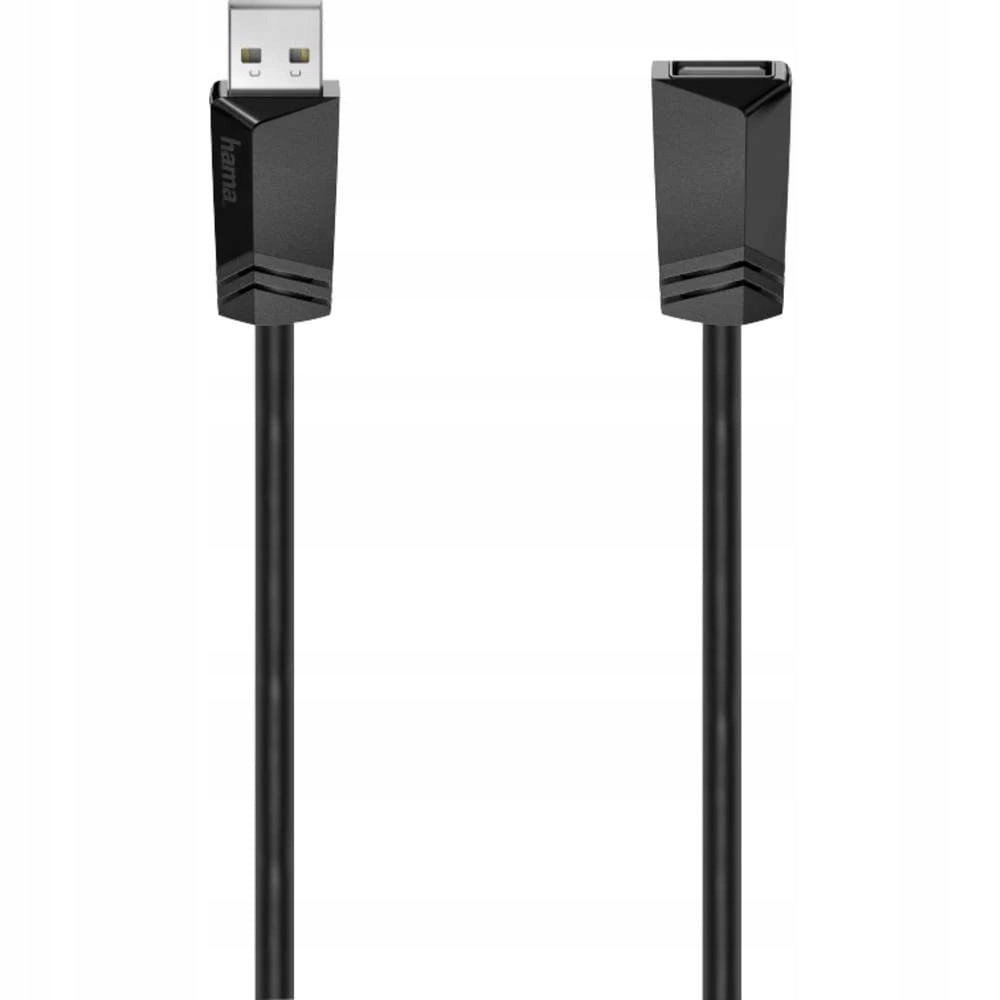 Kabel PRZEDŁUŻACZ USB 2.0 A/A M/F 0,75m. HAMA