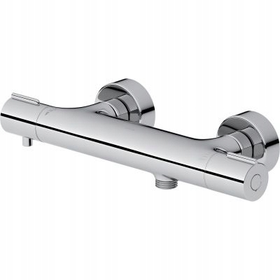 Cersanit Virgo: Chromovaná termostatická baterie s SafeTouch 38°C