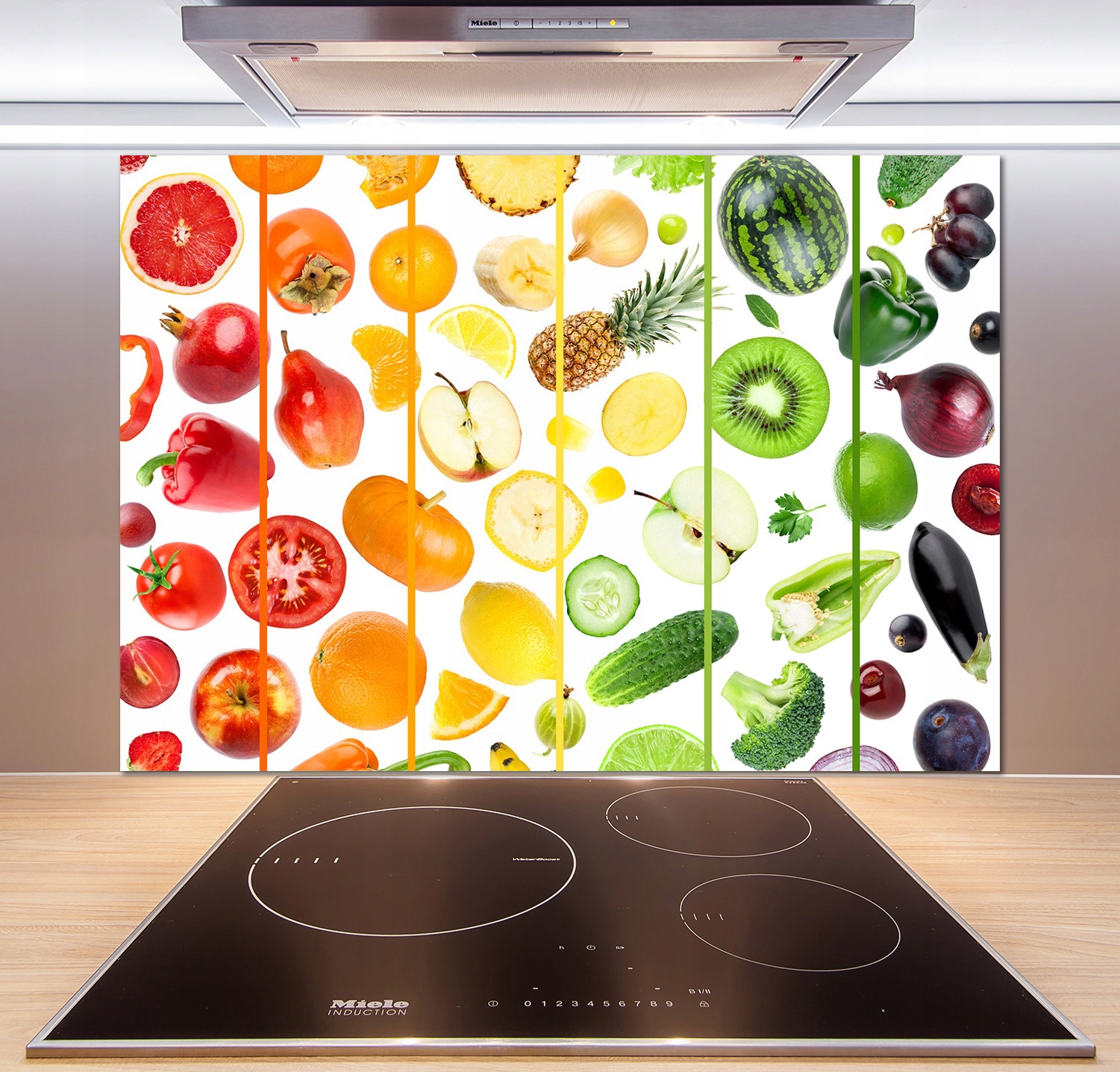

Panel do kuchni Owoce i warzywa 100x70 cm + Klej