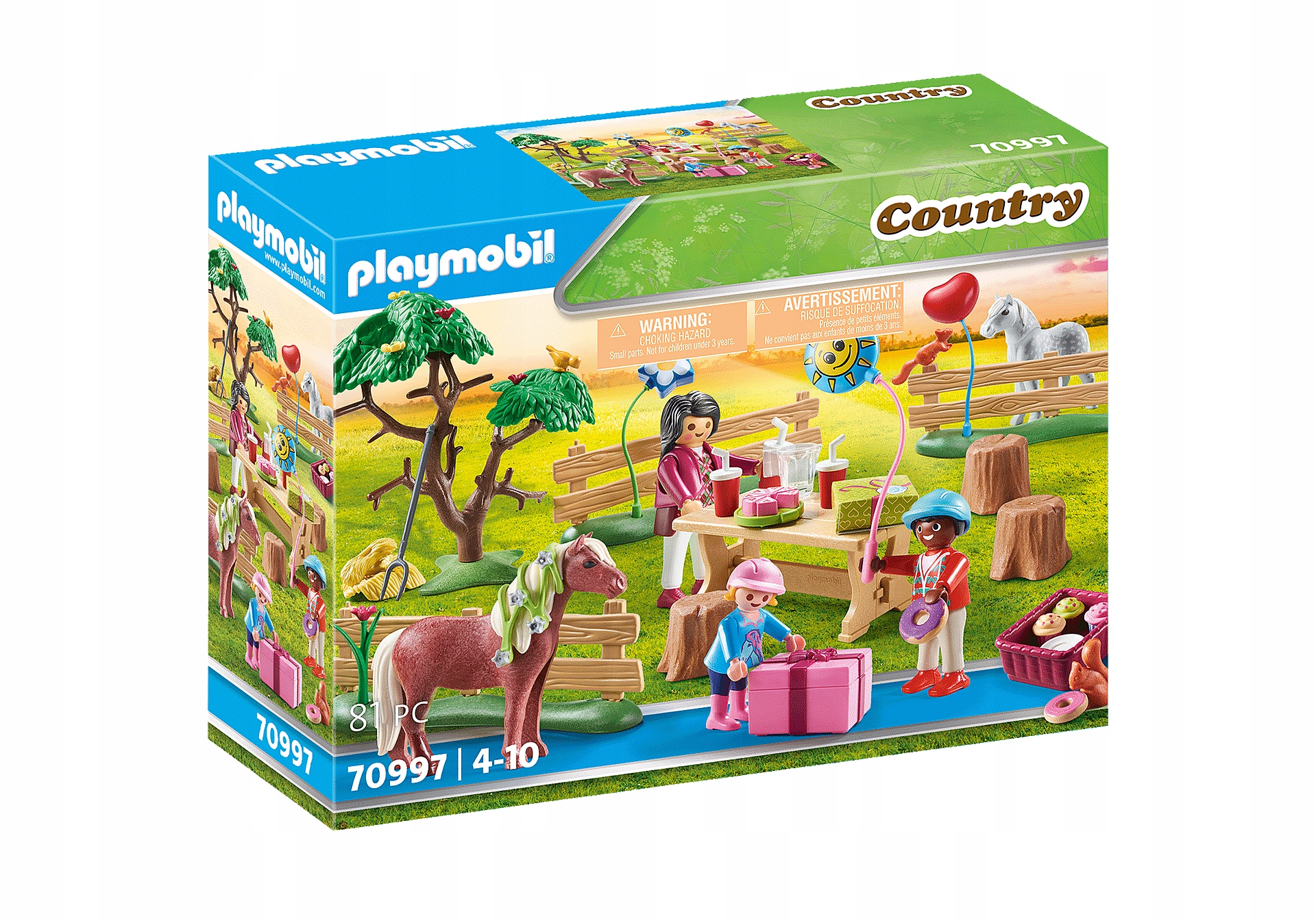 PLAYMOBIL 70997 URODZINY W STADNINIE KONI