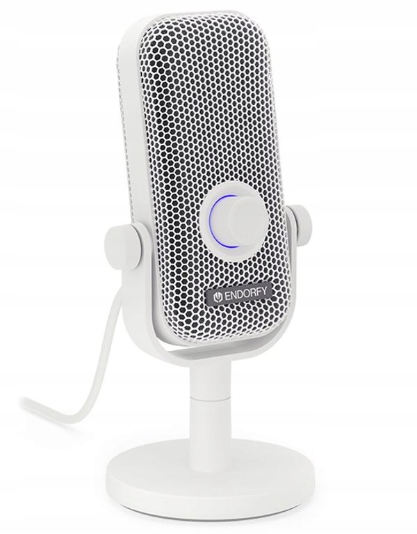 Endorfy mikrofon Solum Voice S Onyx White drátový pop-up filtr Rgb po
