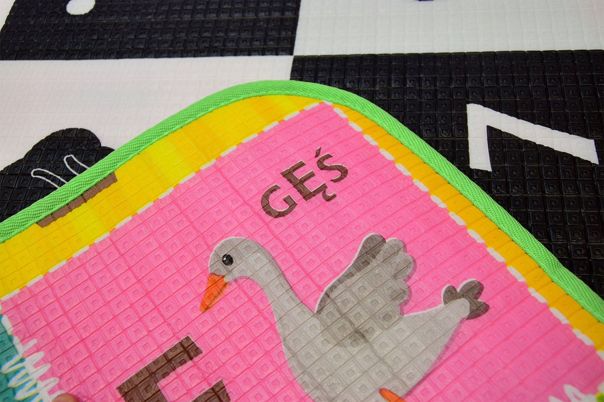 MATA PIANKOWA EDUKACYJNA SZACHOWNICA ALFABET PL Certyfikaty, opinie, atesty CE EN 71