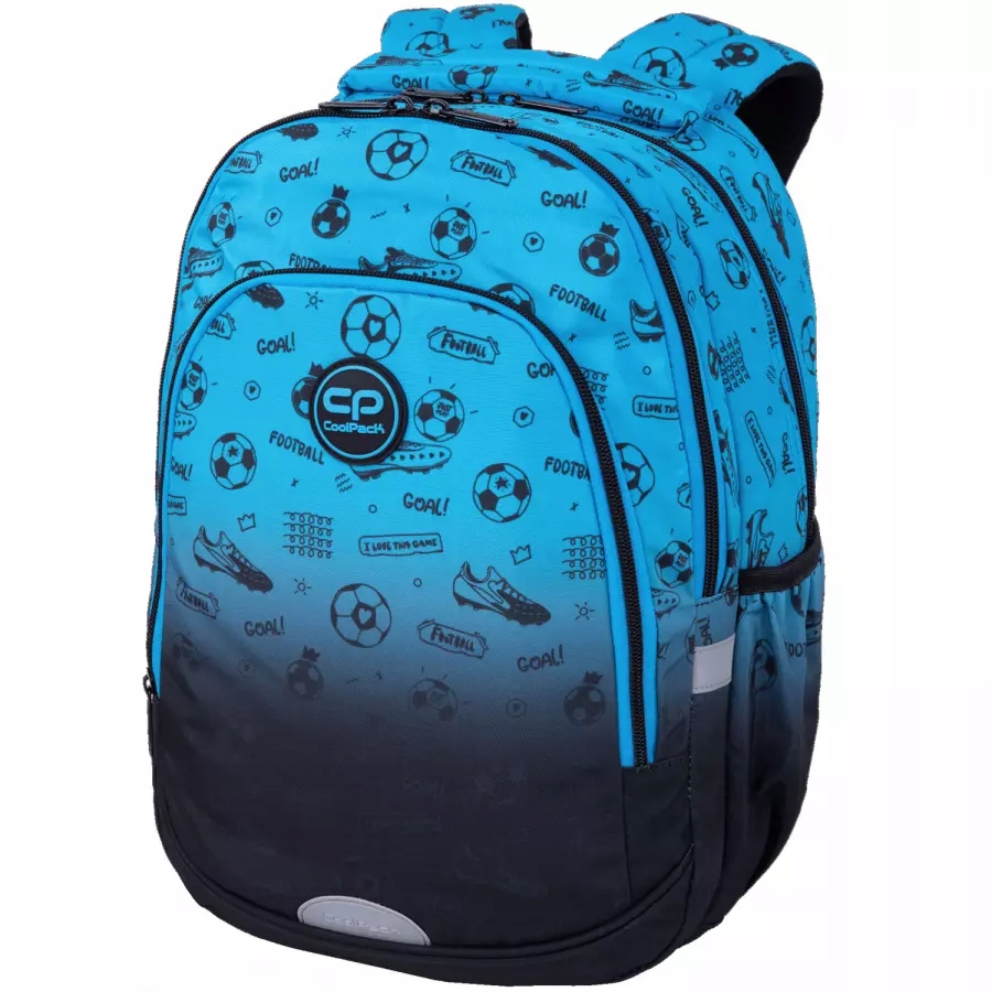 Plecak Szkolny Coolpack Prime Pro Game Over Gradient Blue F162008