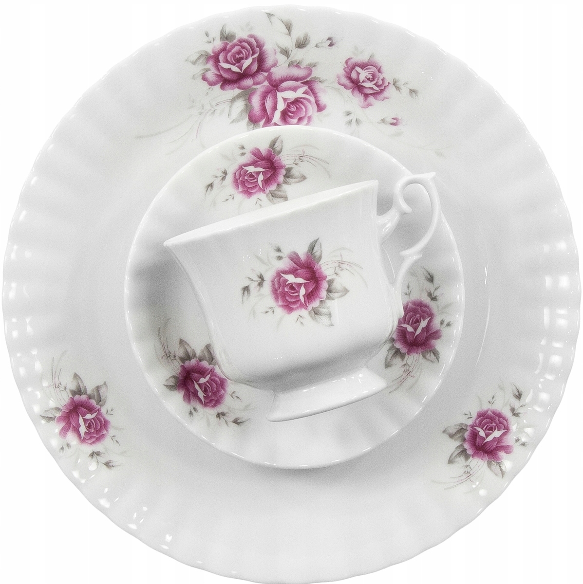 B444 Garnitur Do Kawy 6/12 Iwona Chodzież Porcelan