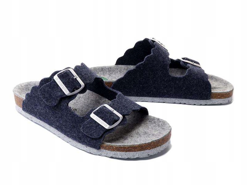 Klapki damskie Dr. Brinkmann 320058-05 navy r44