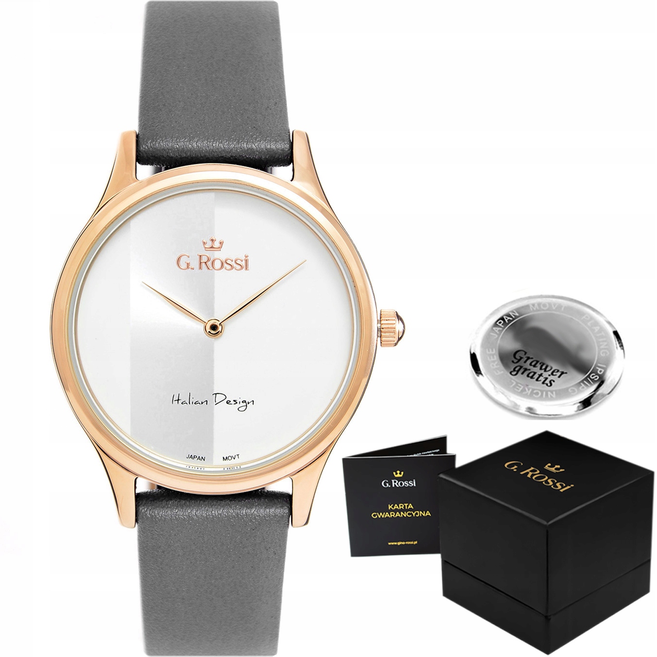 Dámské hodinky G. Rossi Greca jako dárek Krabička