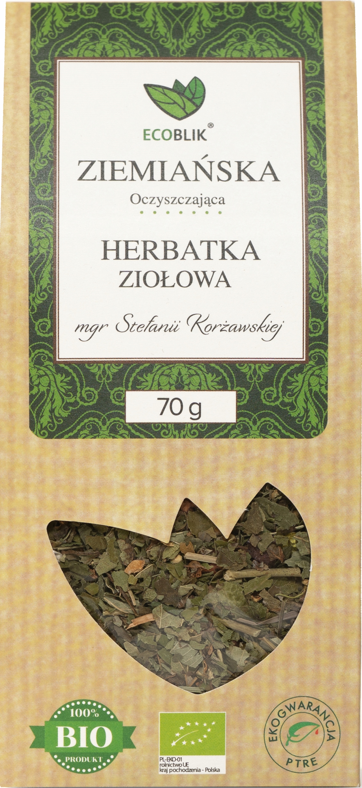 

Herbatka EcoBlik Ziemiańska 70g