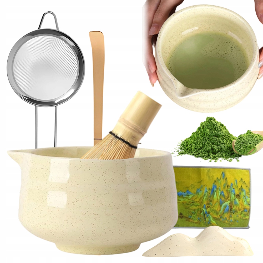 Zestaw Do Herbaty Matcha Zestaw Do Herbaty Prezentowy Startowy Ceremonialny